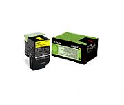 Toner Lexmark 80C2SY0, yellow, 2 k, CX310dn , CX310n , CX410de ,CX410de with 3 year Onsite Service , CX410dte , CX410e , CX510de ,CX510de Statoil , CX510dhe , CX510dthe_1