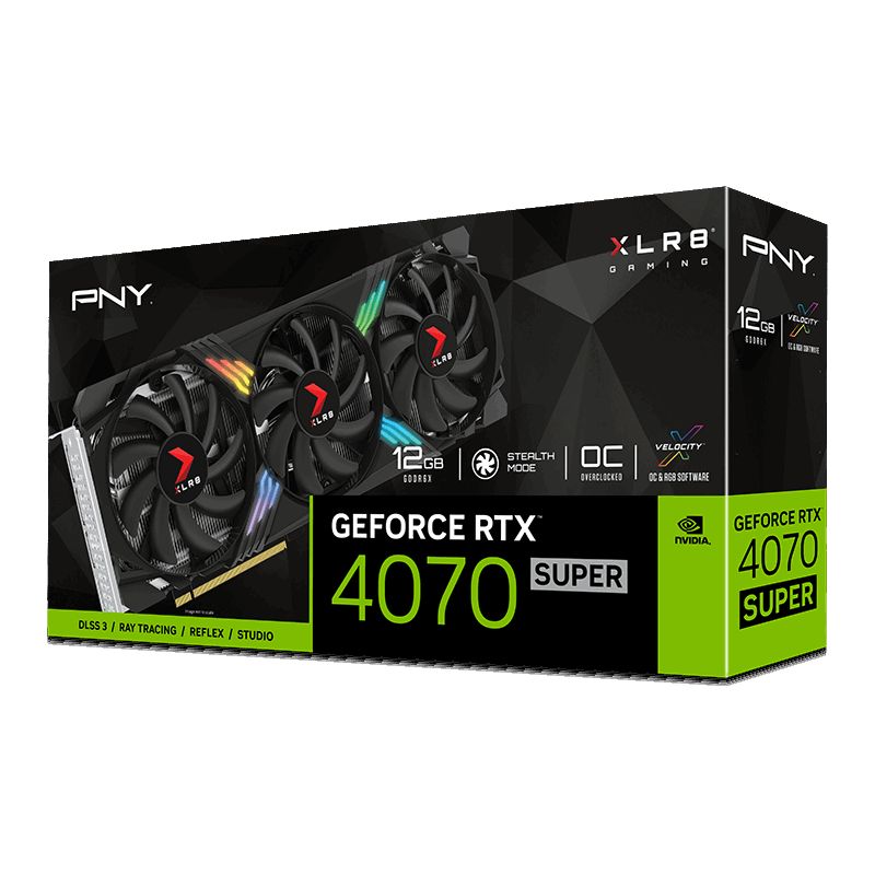 PNY 12GB RTX4070 SUPER GAMING VERTO EPIC-X RGB-OC TF 3xDP/HDMI RTX4070 SUPER 12GB XLR8 Gaming VERTO EPIC-X RGB OC_2