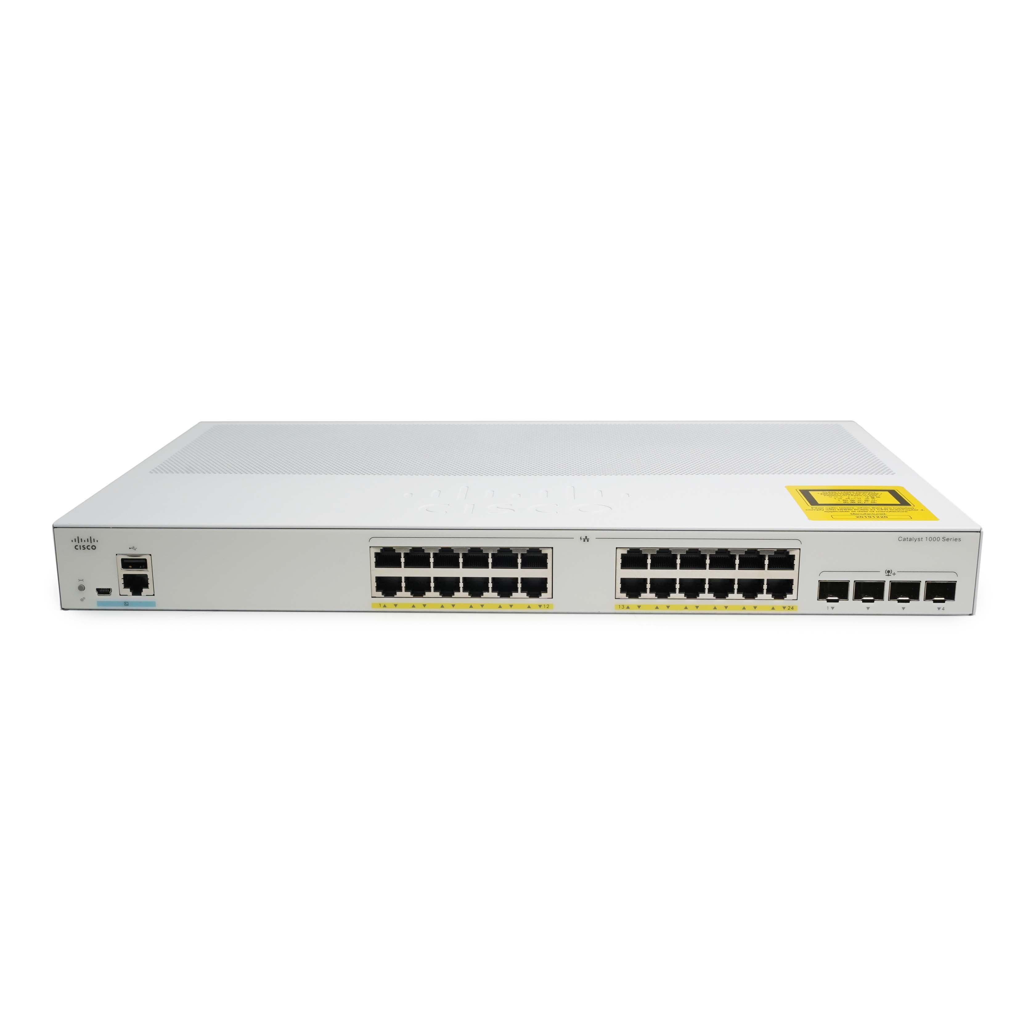 Cisco Catalyst C1000-24P-4X-L switch-uri Gestionate L2 Gigabit Ethernet (10/100/1000) Power over Ethernet (PoE) Suport Gri_2