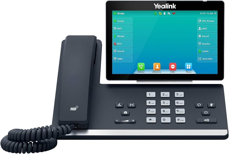 Yealink SIP-T57W telefoane IP Gri Wi-Fi