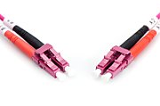 DIGITUS Fiber Optic Patch Cord LC to LC Multimode OM4 - 2m Duplex color RAL4003 Length 2m_1