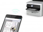 Epson imprimanta A4 Color WorkForce Pro WF-C529RDW, Tehnologie printare: PrecisionCore™, RIPS, FPO: 4.8s mono, 5.3s color, Viteza printare: 24ppm mono si color, Duplex, rezolutie:4.800 x 1.200 DPI, Volum maxim lunar: 50.000 pagini, Culori:Black, Cyan, Yellow, Magenta, Interfata: USB, Retea, WI-FI