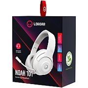 LORGAR Noah 101, Gaming headset with microphone, 3.5mm jack connection, cable length 2m, foldable design, PU leather ear pads, size: 185*195*80mm, 0.245kg, white_2