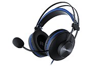 Cougar | Immersa Essential Blue | Headset | Driver 40mm /9.7mm noise cancelling Mic./Stereo 3.5mm 4-pole and 3-pole PC adapter / Blue_1