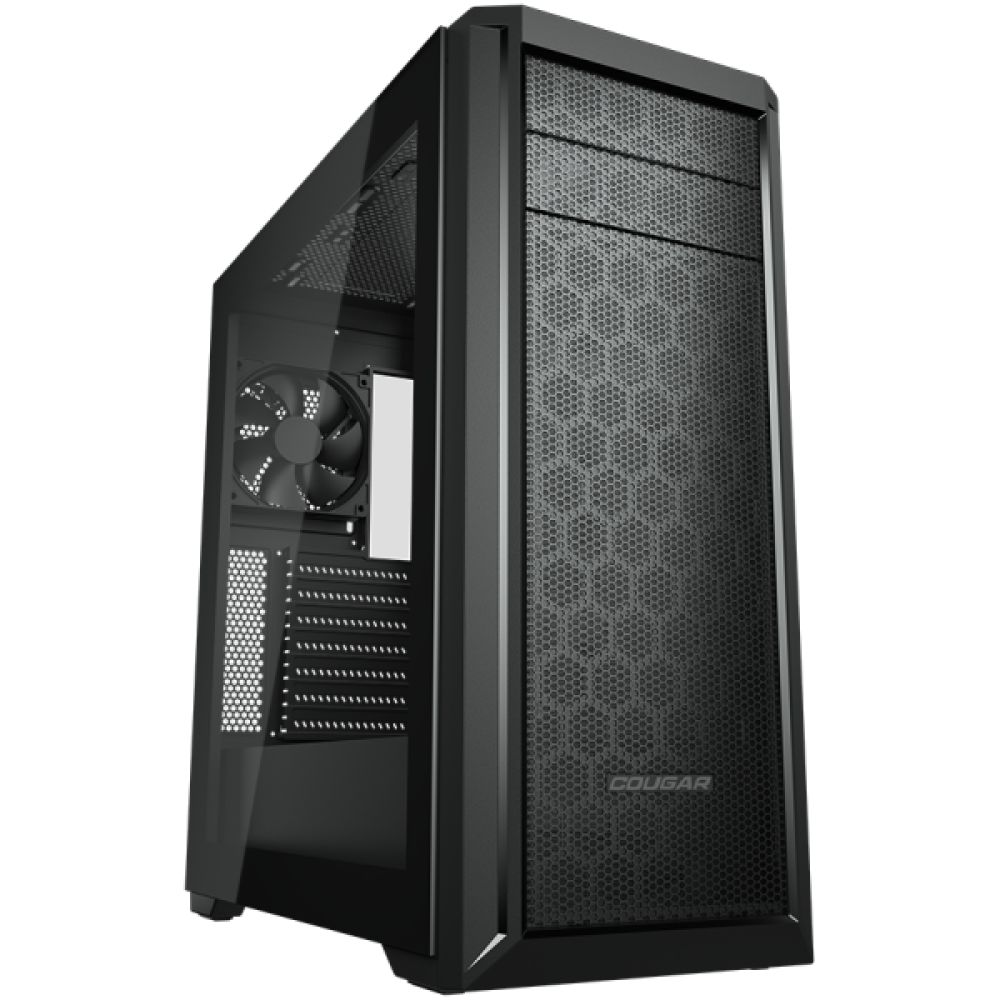 COUGAR | MX330-G Pro | PC Case | Mid Tower / Mesh Front Panel / 1 x 120mm Fan / TG Left Panel_2