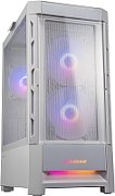 COUGAR | Duoface RGB White | PC Case | Mid Tower / Airflow Front Panel / 2 x 140mm & 1x 120mm ARGB Fans incl. / TG Left Panel_1