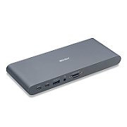 Hub Lindy 4 Porturi, interfata USB 3.2 / 3.1 Gen 1 / USB 3.0, latime de banda suportata 5Gbs, gri