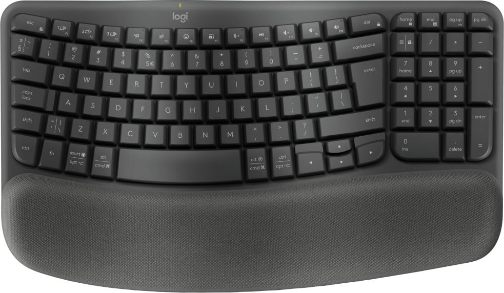 Wave Keys Wireless Ergo KBD GRAPHITE US_2