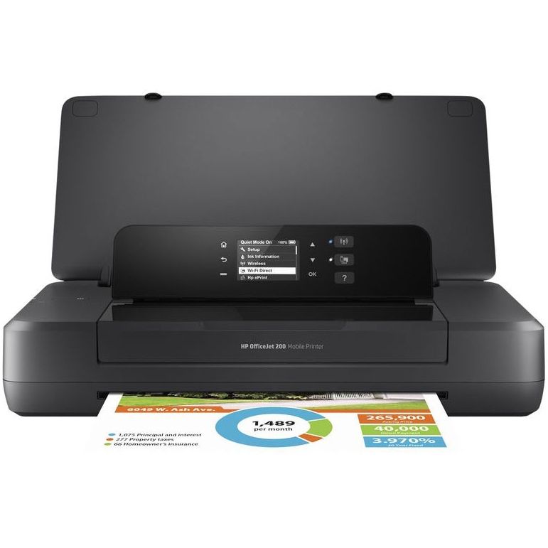 HP Officejet 200 Mobile Printer A4 color Inkjet_2