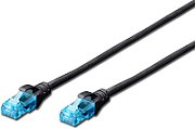 CAT 5e U-UTP patch cord, PVC AWG 26/7, length 10 m, color black