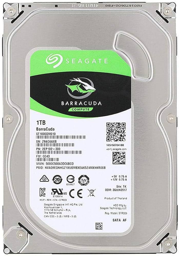 BarraCuda 1TB, 7200 RPM, 64MB Cache, SATA 6Gb/s - RECERTIFIED_1