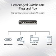 Netgear 5Port Switch 10/100/1000 MS105 Fanless, Wandmontage_3