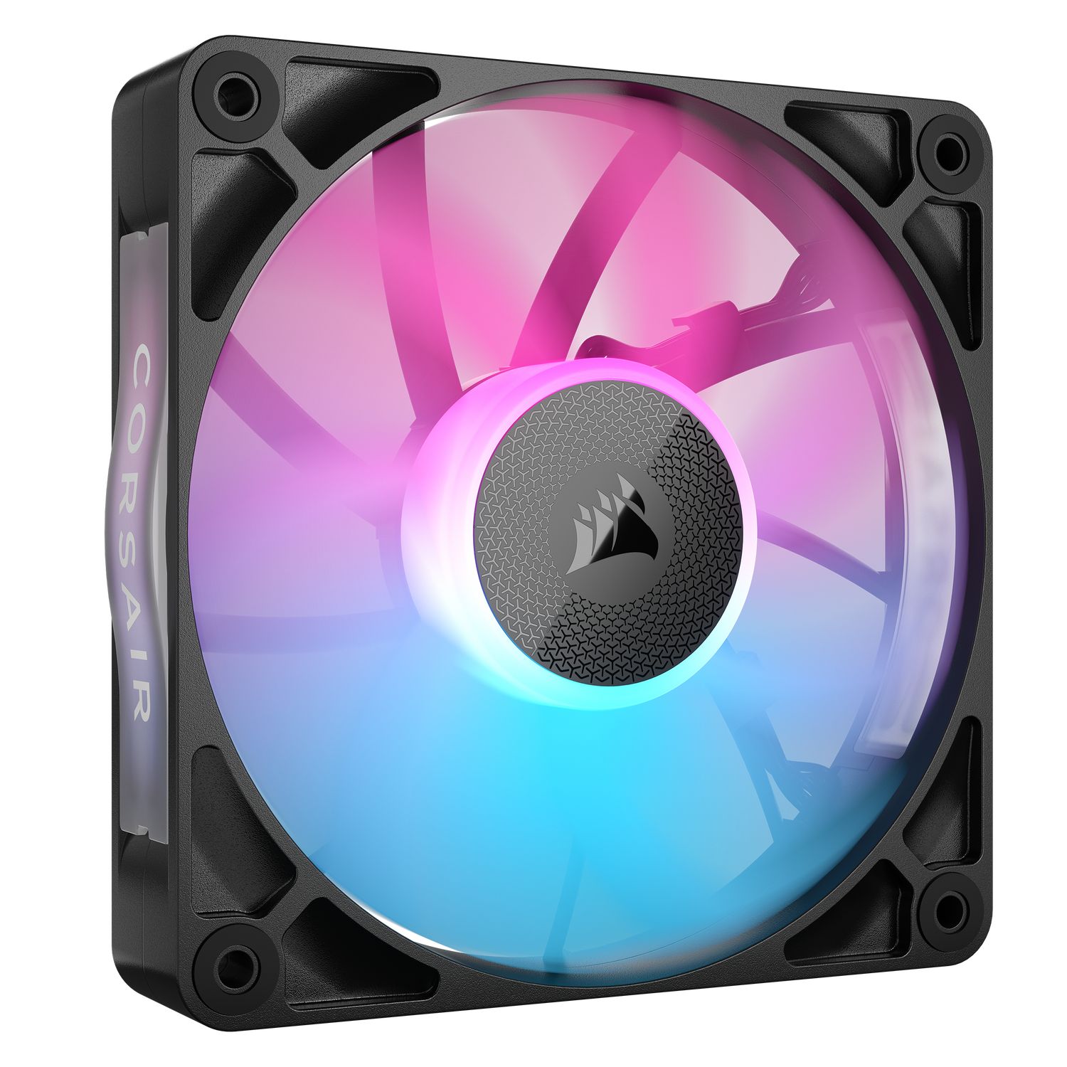 Ventilator Carcasa CORSAIR iCUE LINK RX120 1x120mm RGB NEGRU, viteza 0.400-2100 RPM +/- 10%, Airflow: 10.5-74.2 CFM, Presiune Statica: 0.12-4.38 mm-H2O, Nivel de zgomot: 10-36dBA, Prindere magnetica, Lungime cablu 135mm_3