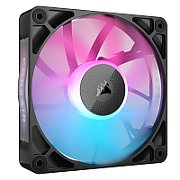 Ventilator Carcasa CORSAIR iCUE LINK RX120 1x120mm RGB NEGRU, viteza 0.400-2100 RPM +/- 10%, Airflow: 10.5-74.2 CFM, Presiune Statica: 0.12-4.38 mm-H2O, Nivel de zgomot: 10-36dBA, Prindere magnetica, Lungime cablu 135mm_3