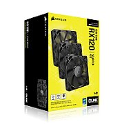 iCUE LINK RX120, 120mm PWM, Triple Pack, Negru_12