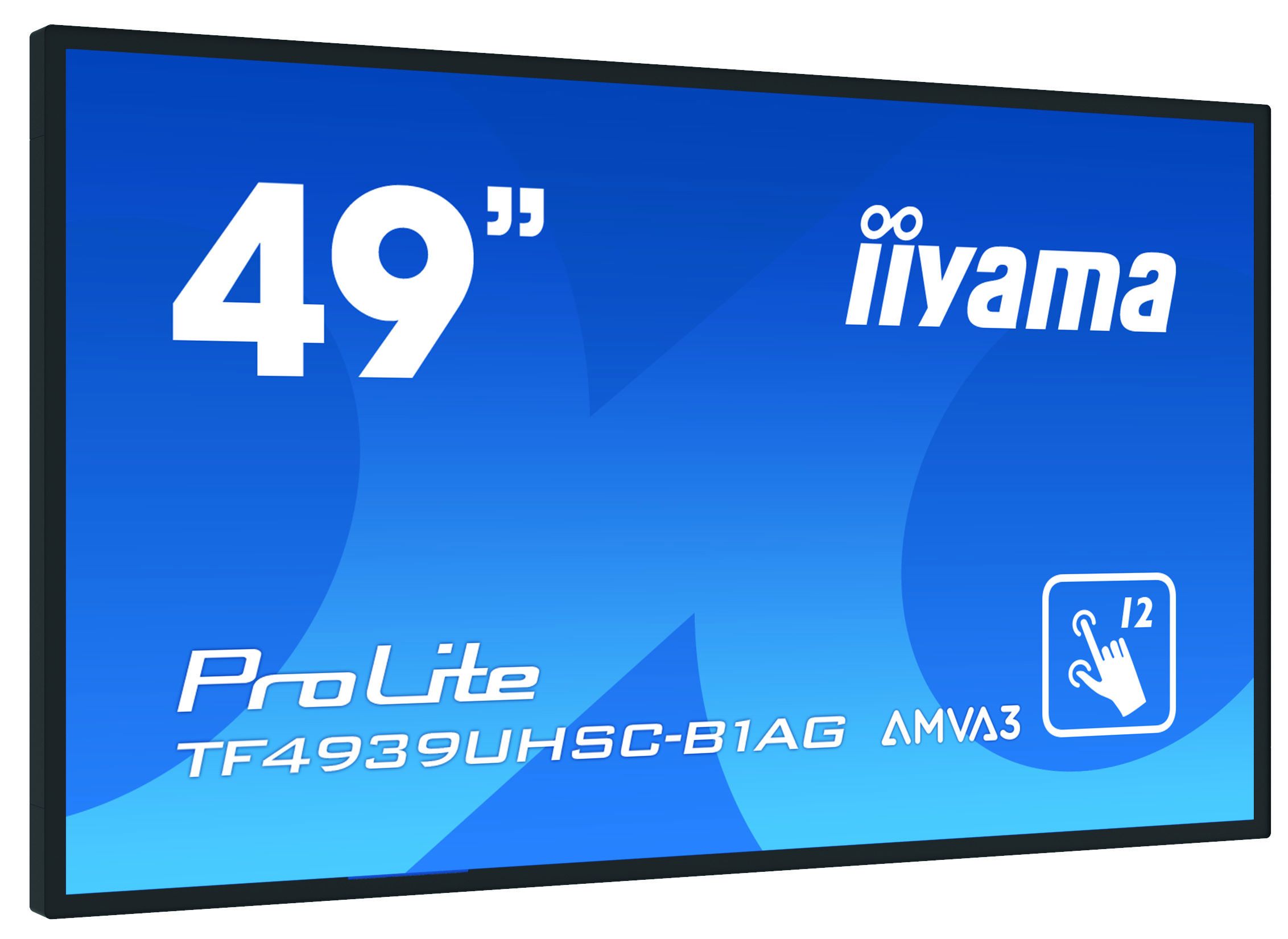 IIyama ProLite TF4939UHSC-B1AG Interactive Touchscreen Display - 124.5 cm (49