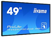 IIyama ProLite TF4939UHSC-B1AG Interactive Touchscreen Display - 124.5 cm (49