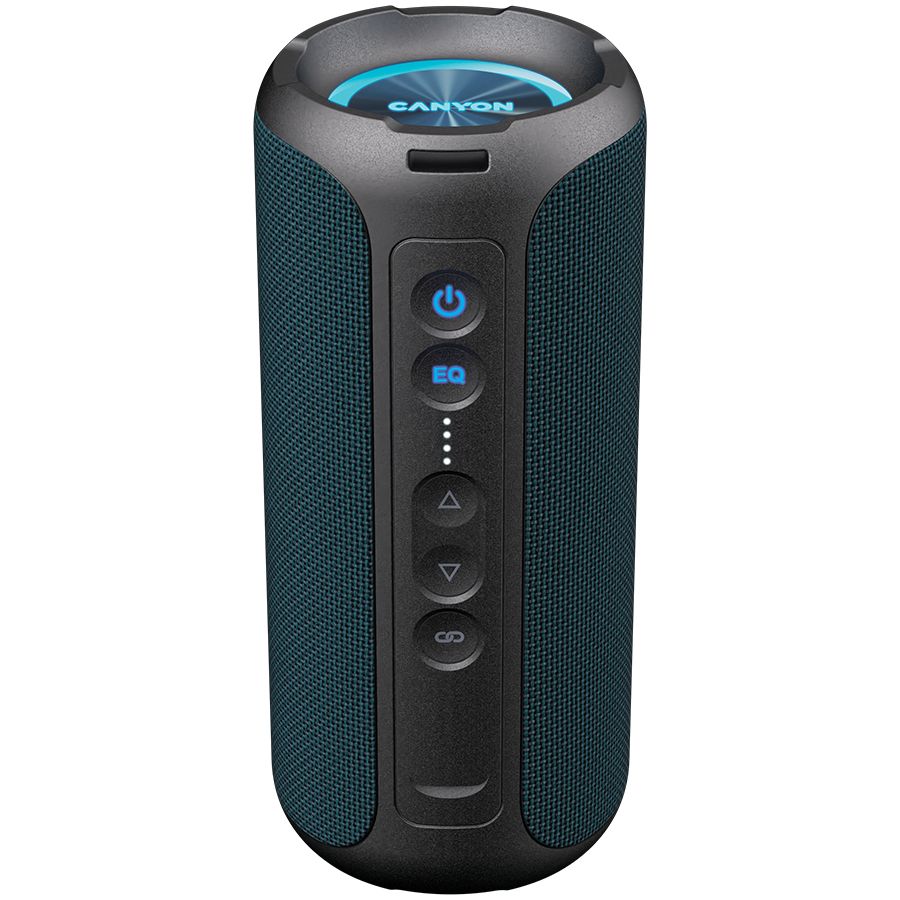 CANYON OnMove 15, Bluetooth speaker,Dark blue, IPX6,2*20W,7.4V 2600mah battery, EQ,TWS,AUX,Hand-free_3