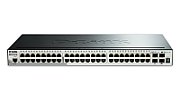 D-Link DGS-1510-52X switch-uri Gestionate L3 Gigabit Ethernet (10/100/1000) 1U Negru_1