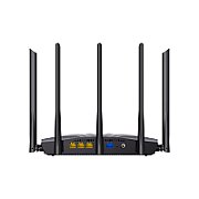 ROUTER Tenda wireless AX1500 Mbps, 1 x WAN Gigabit, 3 porturi LAN Gigabit, 2.4 GHz/5 GHz dual band, 4 antene externe, WI-FI 6 