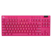 LOGITECH G PRO X TKL LIGHTSPEED Mechanical Gaming Keyboard - MAGENTA - US INT'l - TACTILE_1