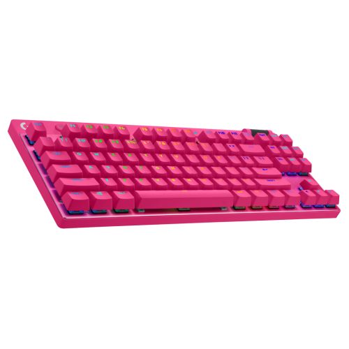 LOGITECH G PRO X TKL LIGHTSPEED Mechanical Gaming Keyboard - MAGENTA - US INT'l - TACTILE_2