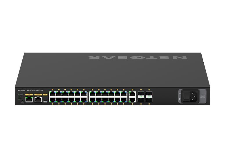 NETGEAR GSM4230P-100EUS switch-uri Gestionate L2/L3 Gigabit Ethernet (10/100/1000) Power over Ethernet (PoE) Suport 1U Negru_2