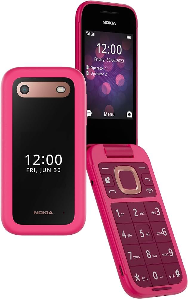 Nokia 2660 Flip 4G Dual Sim pop pink EU_2