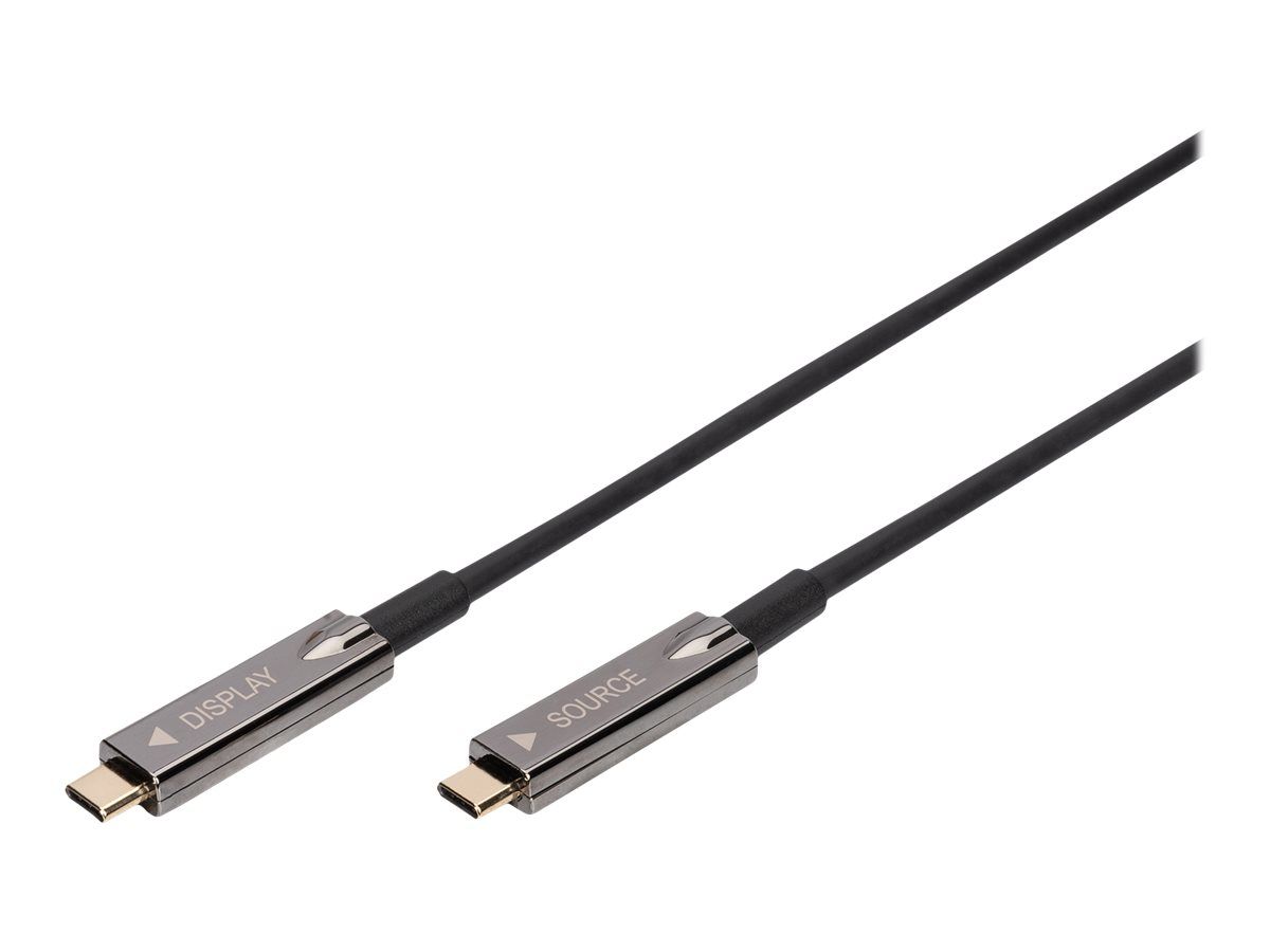 USB Type-C-USB Type -C AOC Hybrid cable 4K@60Hz USB 3.1 SPEC 15m_1