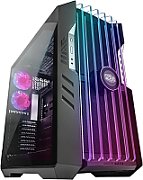 CARCASA Cooler Master HAF 700 EVO, Tower, ATX, fara sursa, 5xfan, USB 3.2 gen2 Type-C x 1, USB 3.2 gen 1 x 4, audio, mic, LED controller ARGB, , PSU shroud, 8 sloturi expansiune, iluminare , gri, 