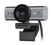 Logitech Webcam MX BRIO 705 for Business 4K silver/black AI image enhancement, RightSight, RightLight_1