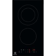 Plita incorporabila Electrolux LHR3233CK, Electrica, 2 zone de gatit, Control touch, Blocare acces copii, 29 cm, Sticla ceramica neagra_2