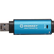 Kingston 16GB IronKey Vault Privacy 50 AES-256 Encrypted, FIPS 197 EAN: 740617329001_2