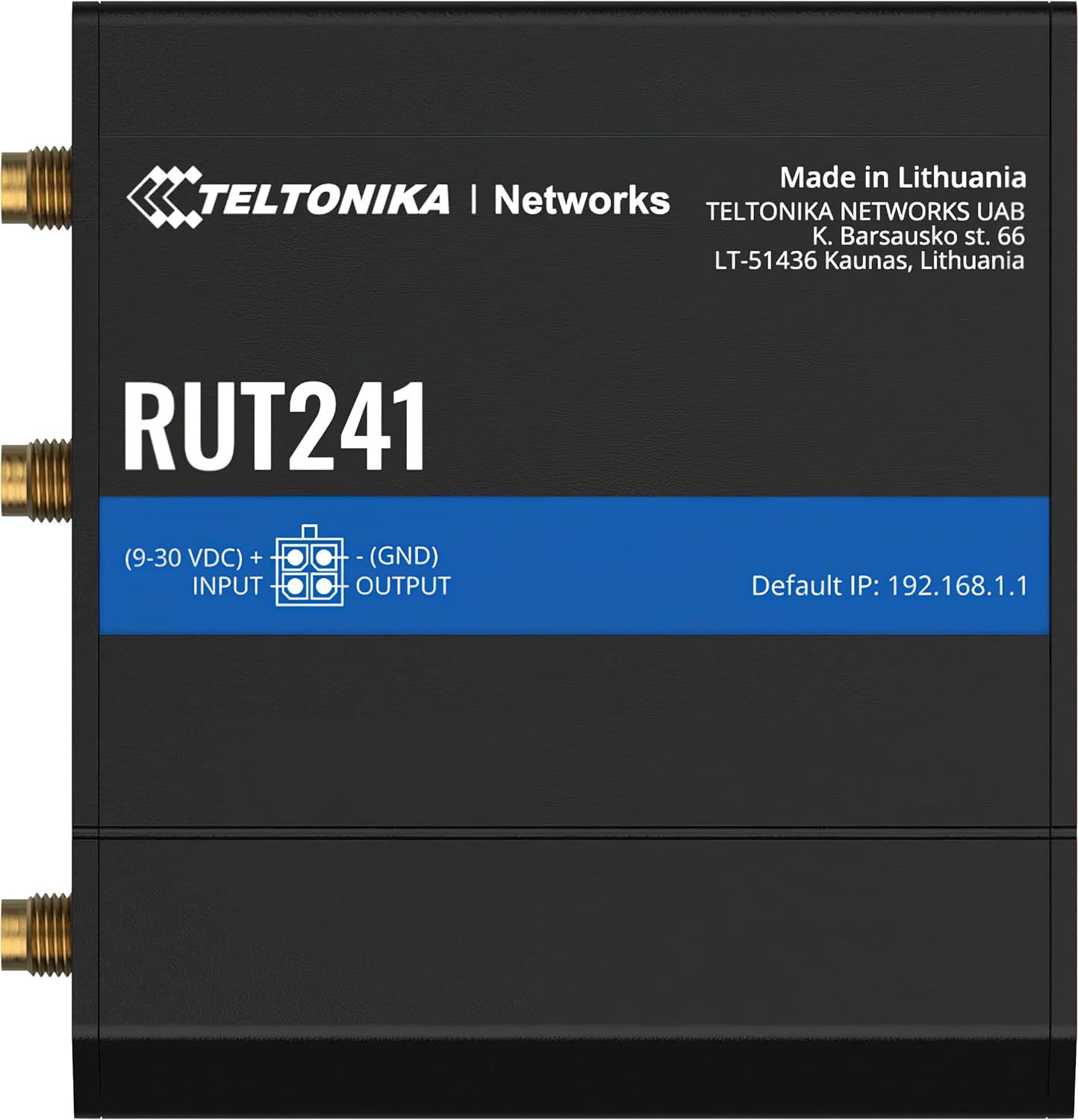 Teltonika RUT241 Industrial 4G/LTE WiFi Router (Global)_1