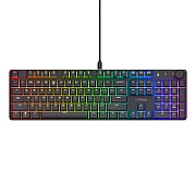 Tastatura mecanica Trust GXT 866 Torix cu fir, swtich linear, 104 butoane, full RGB, butoane programabile, tipuri de jocuri FPS, MMO, MOBA, RPG, RTS, negru_1