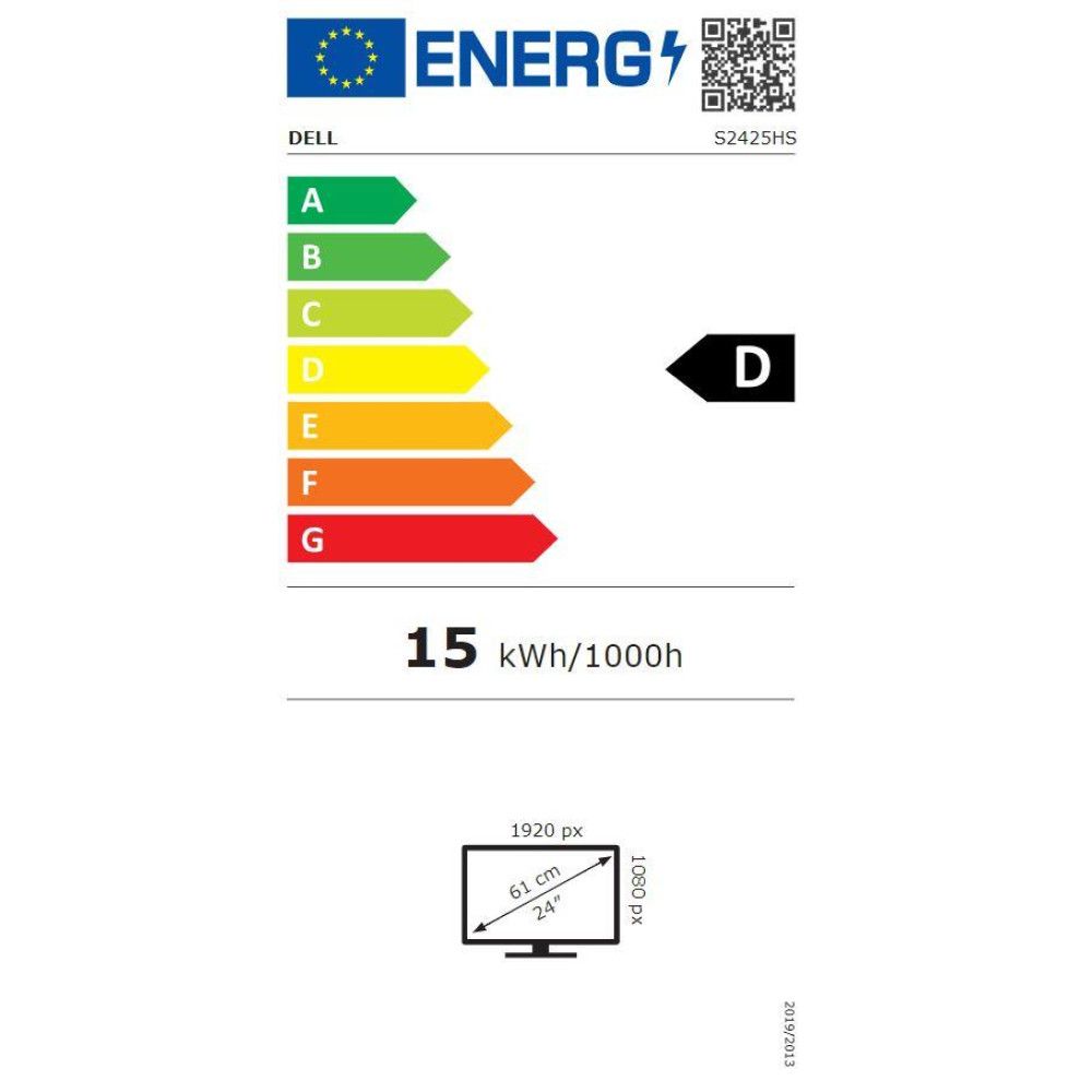 DELL S Series S2425HS LED display 60.5 cm (23.8