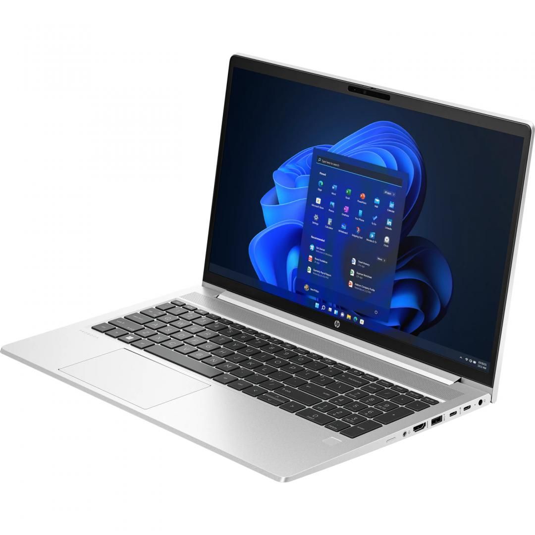Laptop HP ProBook 450 G10 cu procesor Intel Core i7-1355U 10-Core (1.7GHz, up to 5.0GHz, 12MB), 15.6 inch FHD, Intel Iris Xe Graphics, 16GB DDR4, SSD, 512GB PCIe NVMe, Free DOS, Pike Silver, 5yw_3