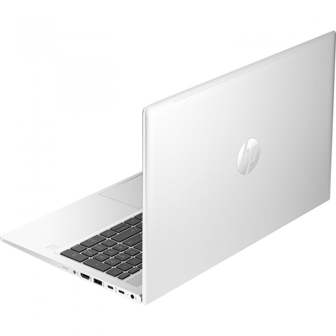 Laptop HP ProBook 450 G10 cu procesor Intel Core i7-1355U 10-Core (1.7GHz, up to 5.0GHz, 12MB), 15.6 inch FHD, Intel Iris Xe Graphics, 16GB DDR4, SSD, 512GB PCIe NVMe, Free DOS, Pike Silver, 5yw_5