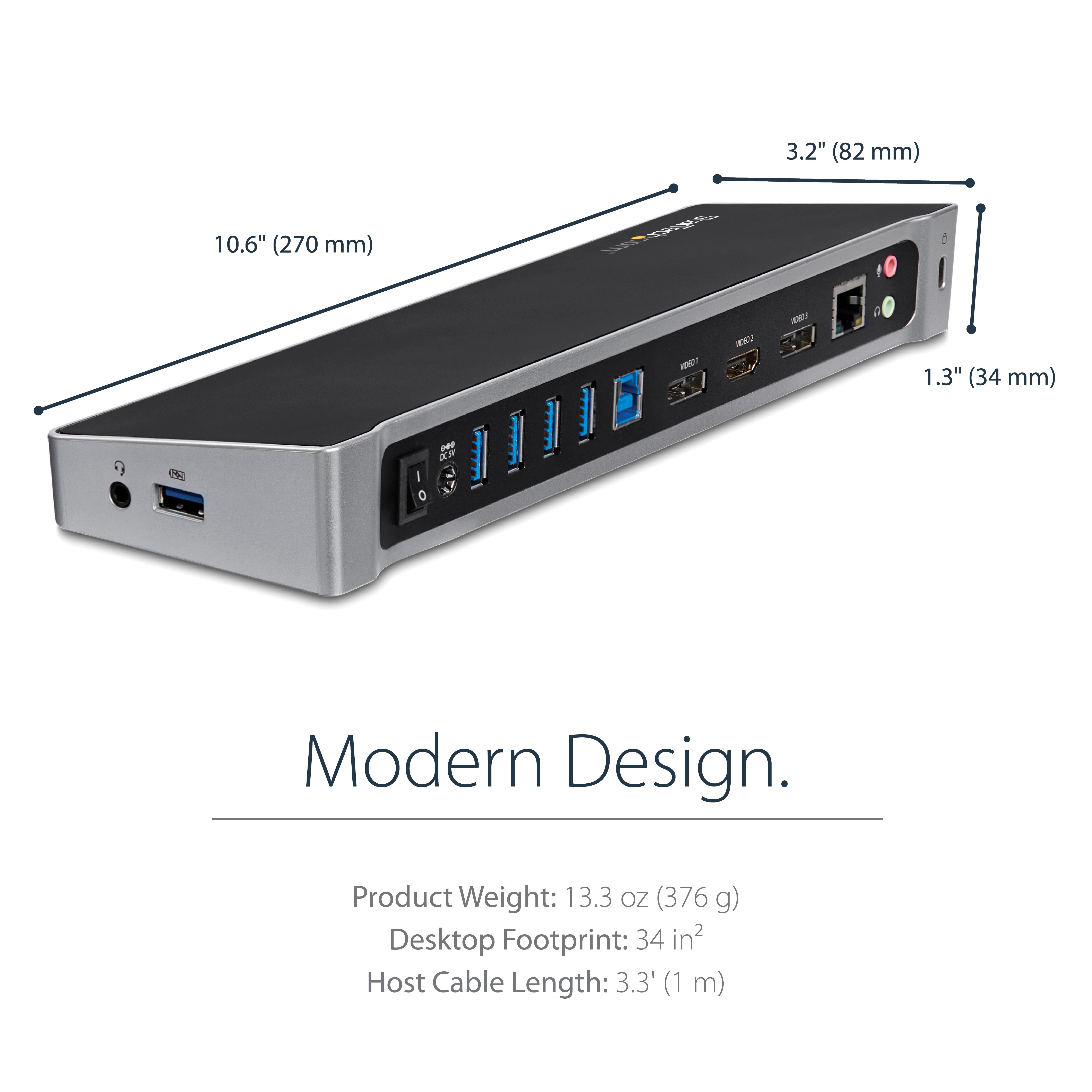 TRIPLE-VIDEO LAPTOP DOCK/LAPTOP DOCKING STATION WITH 4K_13