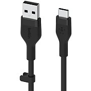 FLEX USB-A/USB-C SILICONE CBL F/SILICONE CABLE SUPPORTS FAST CHA_1