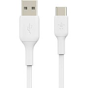 USB-C/USB-A CABLE/PVC 2M WHITE_1