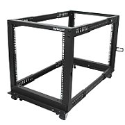 12U SERVER RACK - OPEN FRAME/ADJUSTABLE DEPTH 4 POST RACK_1