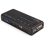 4 PORT USB KVM SWITCH + AUDIO/IN_1