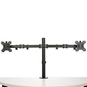 DESK MOUNT DUAL MONITOR ARM/UP TO 32IN MONITORS - CROSSBAR_1