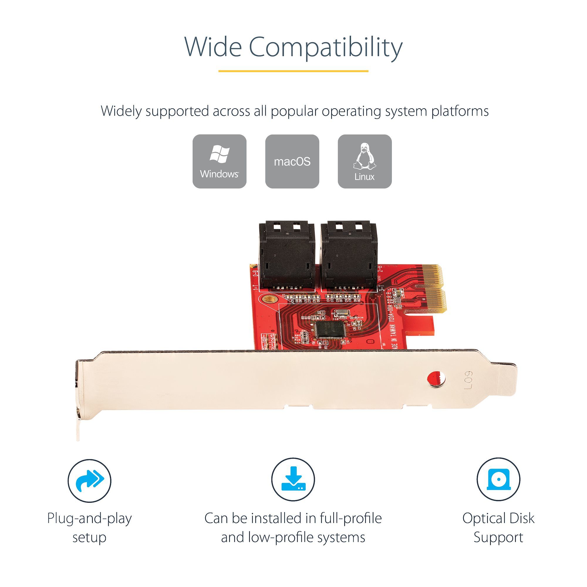 4-PORT SATA PCIE CARD - 6GBPS/._14