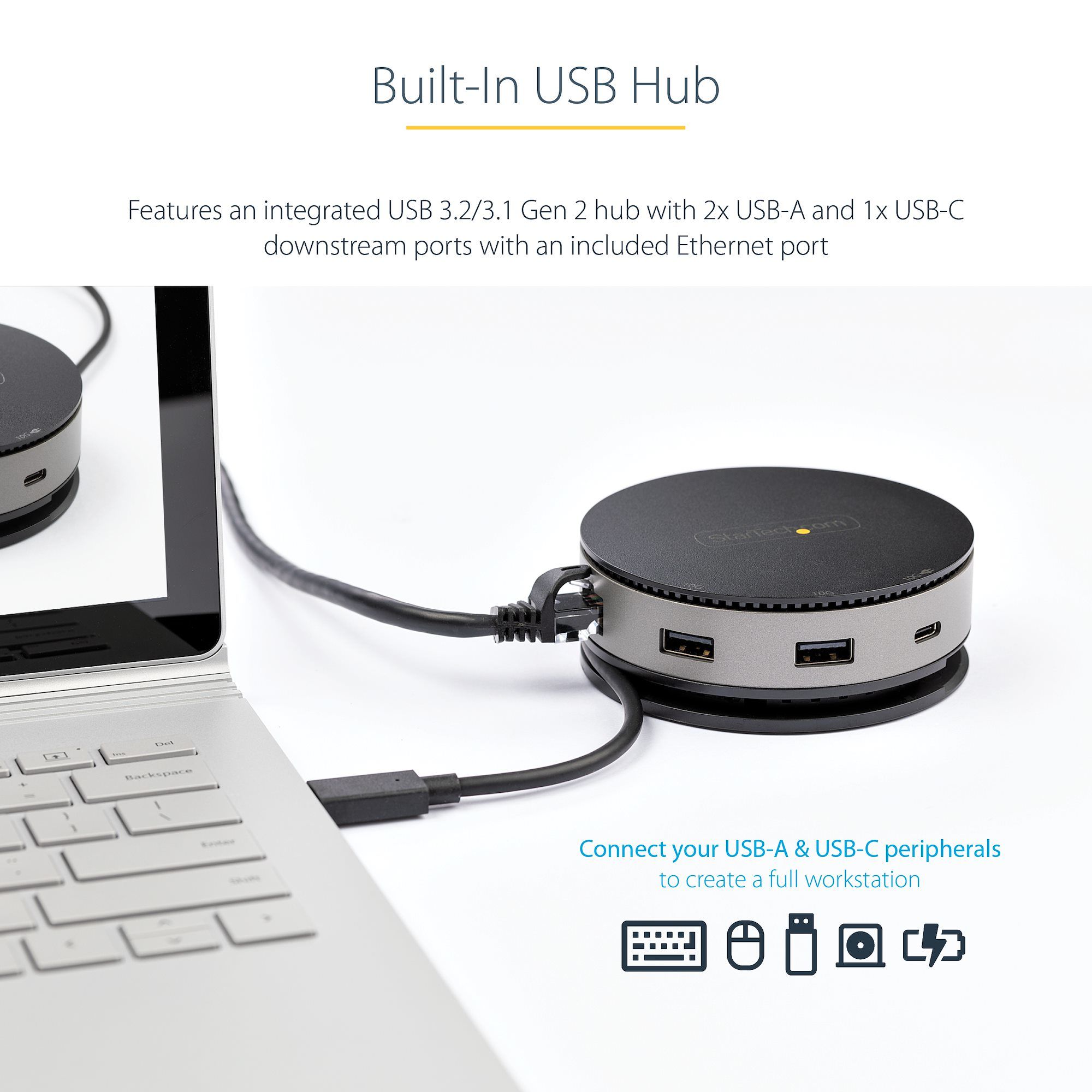 USB TYPE-C 10GBPS MINI DOCK/DOCK HDMI/DP/VGA -PD/USB/GBE_11