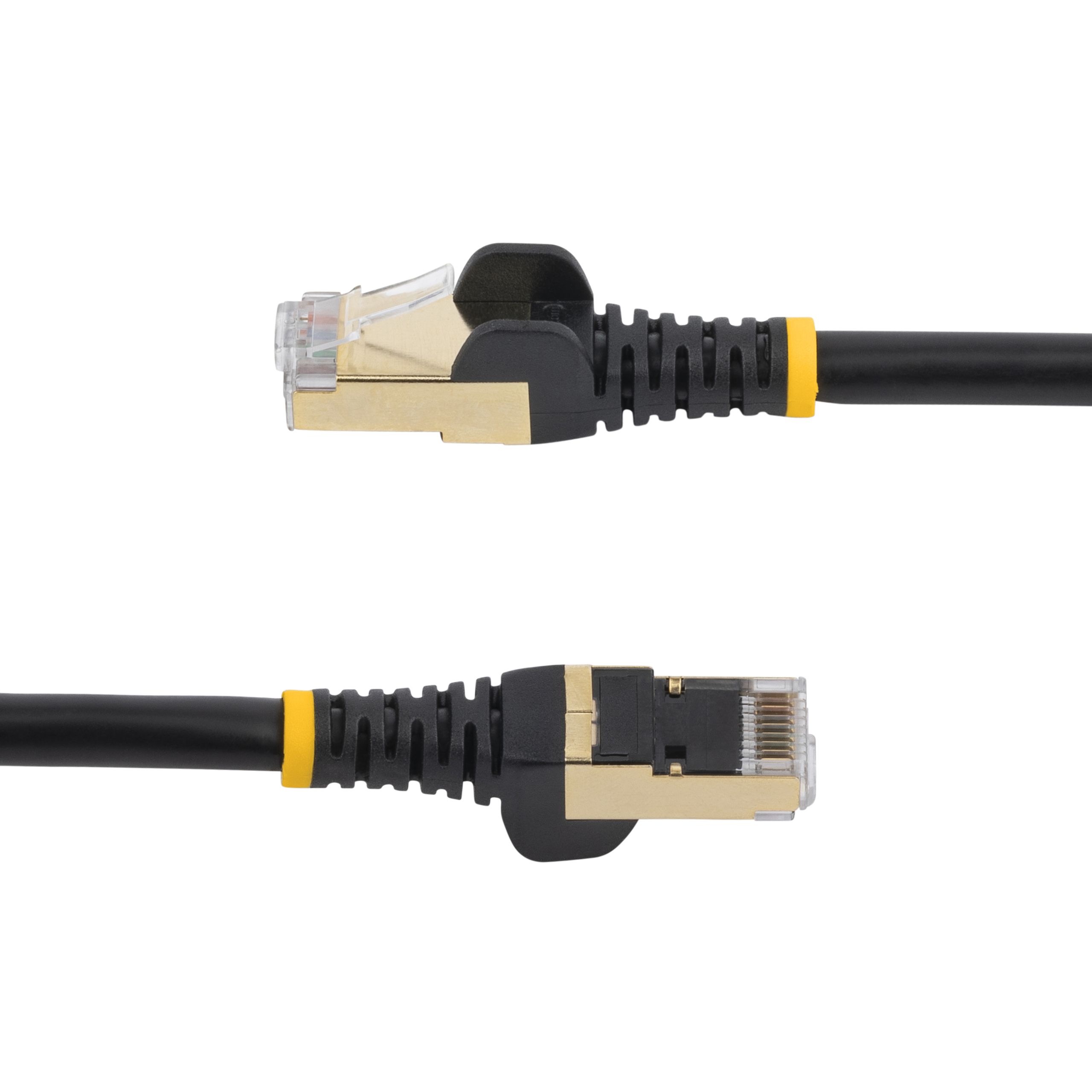 10M CAT6A ETHERNET CABLE BLACK/BLACK - SHIELDED COPPER WIRE_3