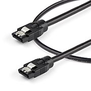 0.3 M ROUND SATA CABLE/SATA CORD - LATCHING CONNECTORS_3