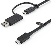 USB-C CABLE WITH USB-A ADAPTER/._1