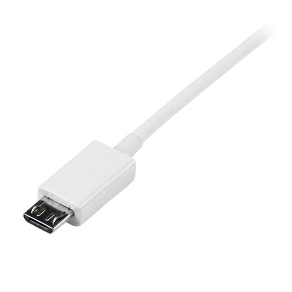 0.5M WHITE USB / MICRO USB CBL/._3